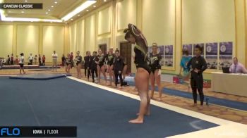 Ashleigh Edlin - Floor, Iowa - 2016 Cancun Classic