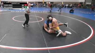 157Tan lbs Rr Rnd 1 - Chase Hontz, Hofstra vs Nick Alvarez, Franklin & Marshall