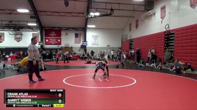 Round 4 - Garryt Weber, Keokuk Kids Wrestling Club vs Crank Atlas, Keokuk Kids Wrestling Club