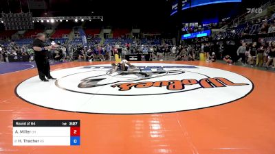 115 lbs Round Of 64 - Ava Miller, OH vs Holly Thacher, KS