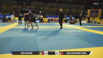 David John Ward vs James Edilson Gomez Correa 2026 IBJJF European NoGi