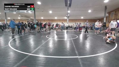 70 lbs Consi Of 8 #1 - Castiel Hulsizer, Larksville vs Riley Rollman, Mohnton