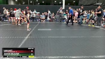 48 lbs Round 7 (8 Team) - Easton Delauter, The Savage Barn Brothers vs Liam Gatt, Backyard Brawlers