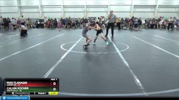 80 lbs Round 5 (8 Team) - Max Flanagin, Jacket WC vs Calvin Kocher, South Hills