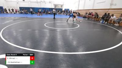 113 lbs Cons. Round 4 - Garen Keshishian, Silverback WC vs Cameron Shirazi, The 300 Club