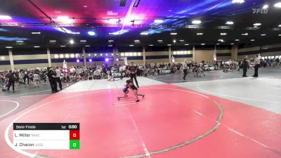 46 lbs Semifinal - Lilah Miller, Rancho Bernardo WC vs Jarren Chacon, Juggernaut WC