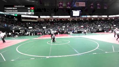 70 lbs Cons. Round 1 - Landen Beck, PWCA vs Dalton Clark, RIKA