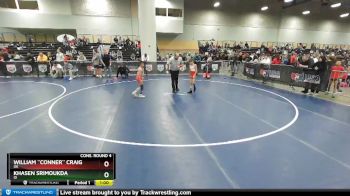 63 lbs Cons. Round 4 - William ``Conner`` Craig, OK vs Khasen Srimoukda, ID