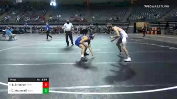 141 lbs Prelims - Brayden Strachan, Cowley vs Cj Mazzarelli, Rowan