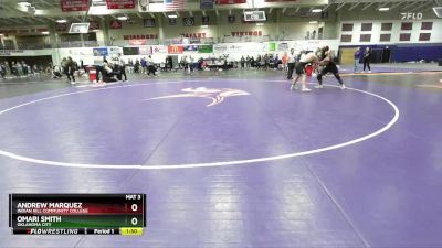 197 lbs 1st Place Match - Andrew Marquez, Indian Hill Community College vs Omari Smith, Oklahoma City