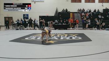 117 lbs Quarterfinal - Gable Hemann, Wartburg vs Margaret Gillmore, Wisconsin Stevens Point