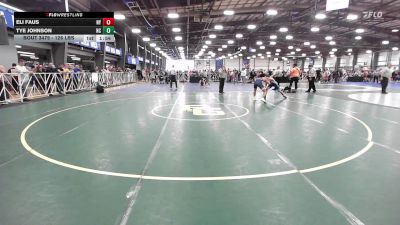 126 lbs Round Of 64 - Eli Faus, NY vs Tye Johnson, NC