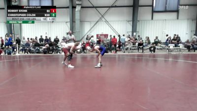 125 lbs Quarterfinal - Robert Stone, Rhode Island College vs Christopher Colon, Williams