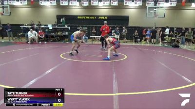 152 lbs Champ. Round 2 - Tate Turner, Moen Wrestling Academy vs Wyatt Vlasek, DC Elite Wrestling