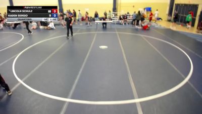 105 lbs Quarters - Lincoln Schulz, MN vs Kaden Sergio, IA
