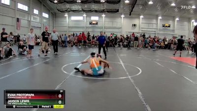 138 lbs Round 1 (6 Team) - Evan Protopapa, Youngstown Elite vs Jaxson Lewis, The Wrestling Mill