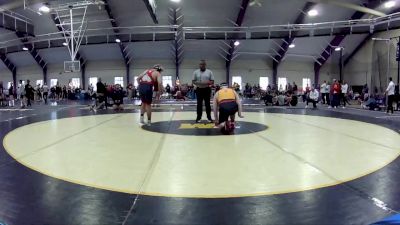 285 lbs Champ. Round 1 - Michael Gibson, Seton Hill vs Rylan Hughes, Hiram College