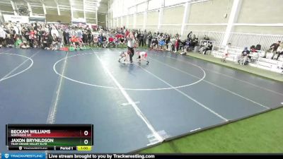 82 lbs Champ. Round 1 - Beckam Williams, Northside WC vs Jaxon Brynildson, Team Grand Valley Elite