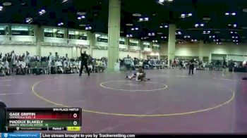 145 lbs Placement (16 Team) - Maddux Blakely, Dakota Wrestling Nation vs Gage Griffin, Centerville Elks