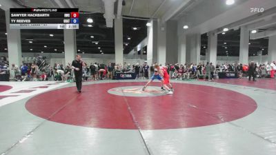 61 lbs Cons. Round 1 - Sawyer Hackbarth, Husky Wrestling Club vs Ty Reeves, Grit Athletics