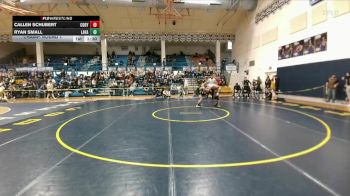 126 lbs Champ. Round 1 - Callen Schubert, Cody vs Ryan Small, Lander Valley