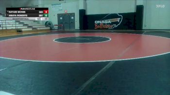 Girls 125 lbs Quarterfinal - Amaya Roberts, Shawnee Heights vs Kaylee McKee, Effingham-Atchison Co Community