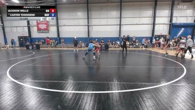 75 lbs Jackson Wells, North Carolina Blue vs Carter Townsend, Maryland