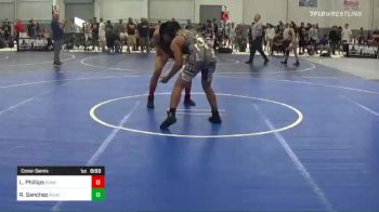 170 lbs Consolation - Loren Phillips, Somerton vs Rigo Sanchez, Roughriders