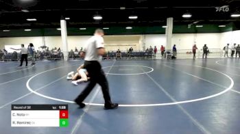 120 lbs Round Of 32 - Christopher Noto, NY vs Ronnie Ramirez, CA