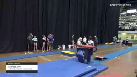Maeread Ulve - Women's Group, Air Force Gymnastics Academy LLC - 2021 Women's Xcel Region 4 Championships