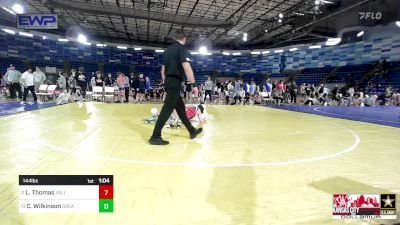 150 lbs Consi Of 8 #1 - Kale Leymaster, Big Game Wrestling Club vs Braedon Dorshorst, Askren Wrestling Academy