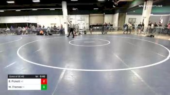 105 lbs Consolation - Brooklyn Pickett, MD vs Mason Thomas, PA