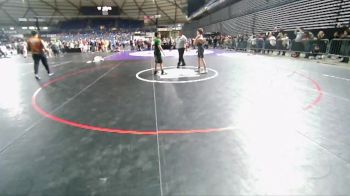 114 lbs Cons. Round 1 - Kaden Knudsvig, Twin City Wrestling Club vs Max Malave, Gig Harbor Grizzlies Wrestling Club