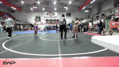 117-126 lbs Rr Rnd 4 - Kye Barnes, Sallisaw Takedown Club vs Katie Reason, Vian Wrestling Club