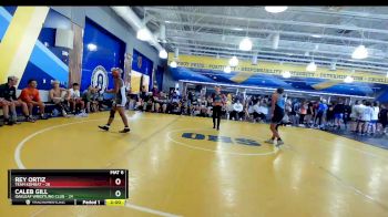 138 lbs Placement (16 Team) - Rey Ortiz, Team Kombat vs Caleb Gill, Oakleaf Wrestling Club