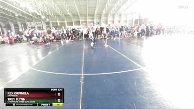 52 lbs Quarterfinal - Rex Orpinela, Shootbox vs Trey Flynn, Champions Wrestling Club