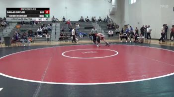 106 lbs 11th Place Match - Dallas Bayler, Marion vs Aiden Nartker, Muscatine