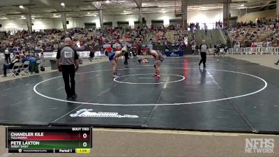 A 215 lbs Quarterfinal - Pete Laxton, Soddy Daisy vs Chandler Kile, Tullahoma