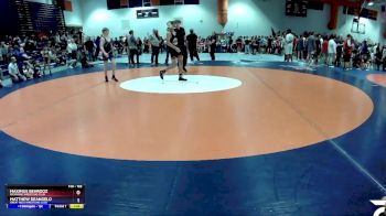 102 lbs Quarterfinal - Maximus Behrooz, Richmond Wrestling Club vs Matthew DeAngelo, Great Neck Wrestling Club