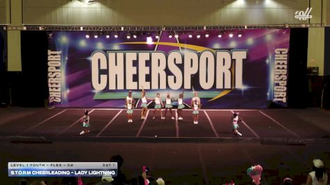 S.T.O.R.M Cheerleading - Lady Lightning [2025 L1 Youth - Flex - D2 Day 1] 2025 CHEERSPORT Cartersville Classic