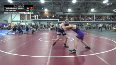 197 lbs Champ. Round 1 - Jack Hiland, Cornell College vs Michael McCutcheon, University Of Dubuque