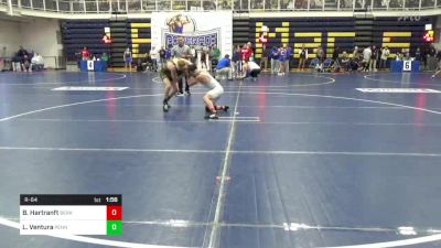 133 lbs R-64 - Brayden Hartranft, Berks Catholic vs Logan Ventura, Penn Trafford