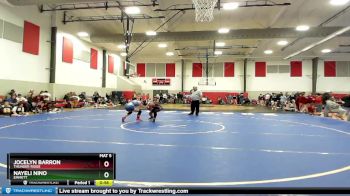 132 lbs Cons. Round 3 - Jocelyn Barron, Thunder Ridge vs Nayeli Nino, Emmett