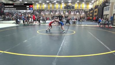 63 lbs Cons. Round 3 - Elias Buck, Iowa vs Logan Schulz, Sebolt Wrestling Academy