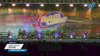 Cheer Factor - DIVINE [2025 L2 Youth - Small Day 1] 2025 Spirit Cheer Super Nationals