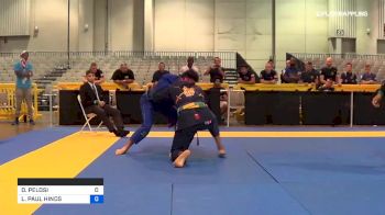 DIEGO PELOSI vs LEON PAUL HINDS 2019 World Master IBJJF Jiu-Jitsu Championship