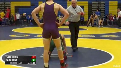 132 Consi of 16 #2 - Isaac Perez, Porterville vs Gary Joint, Lemoore