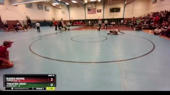 157 lbs Round 1 (10 Team) - Trenten Gray, Moorcroft vs Kaden Romig, Torrington