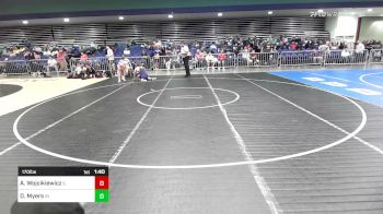 170 lbs Round Of 64 - Abraham Wojcikiewicz, IL vs Duke Myers, IN