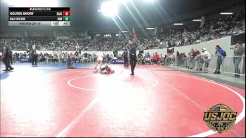 49 lbs Round Of 16 - Kolter Short, Blackwell Wrestling Club vs Eli Dicus, Raw Wrestling Club